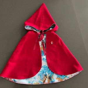 Custom made Little Red Riding Hood wool cape